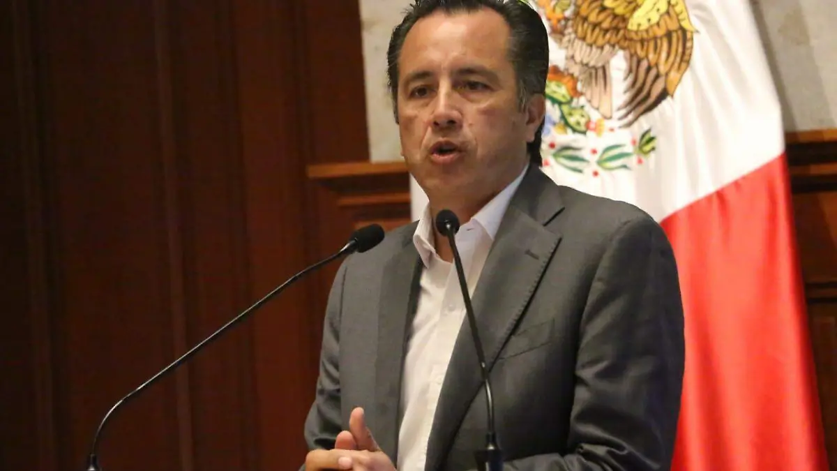 Gobernador de Veracruz Cuitláhuac García